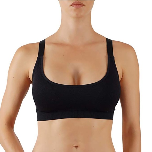 Women's Yoga Top Racerback Sports Bra - Picture 2 of 3